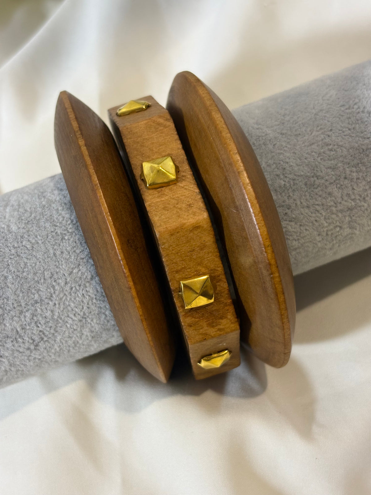 Wooden Bangles Stack 3