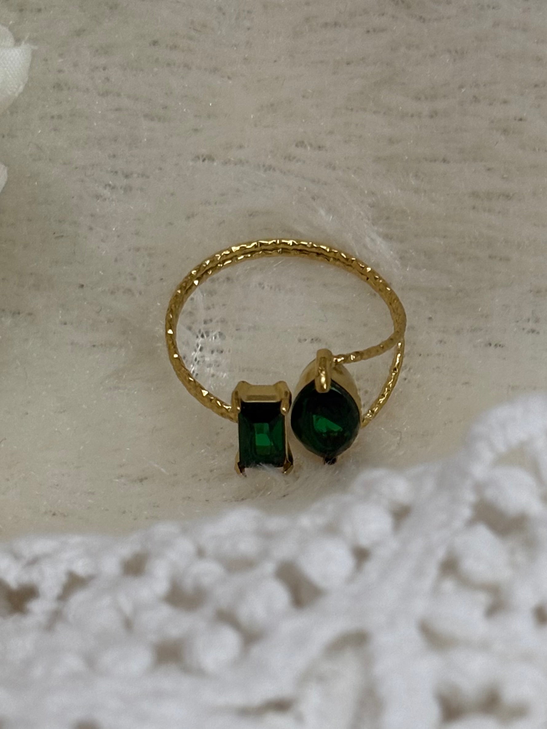 Emerald Elegance Ring