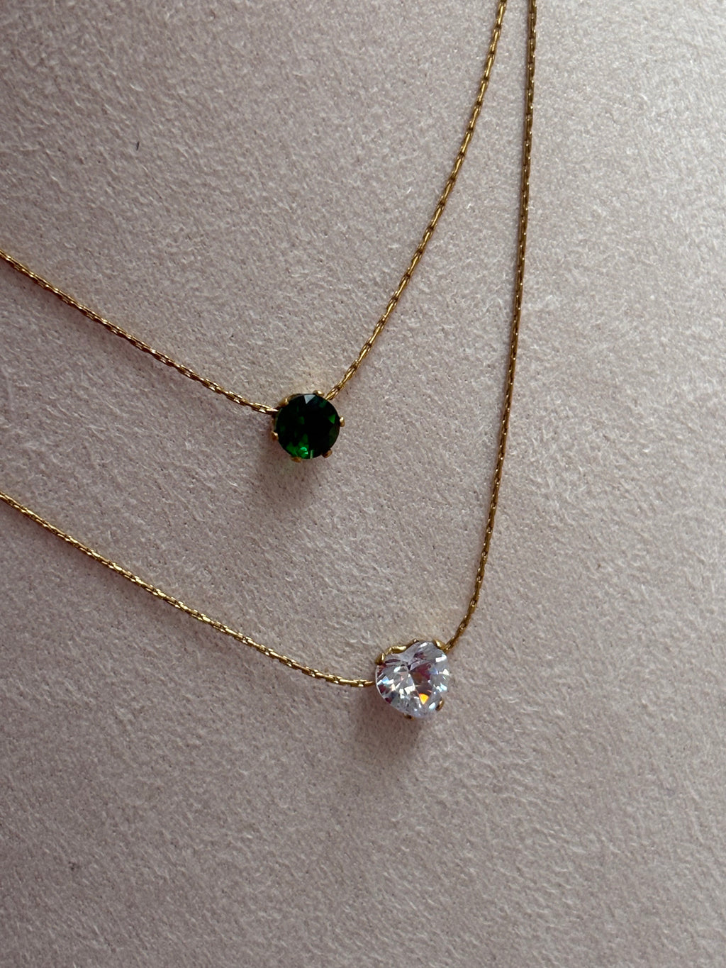 Minimalist Solitaire Necklace