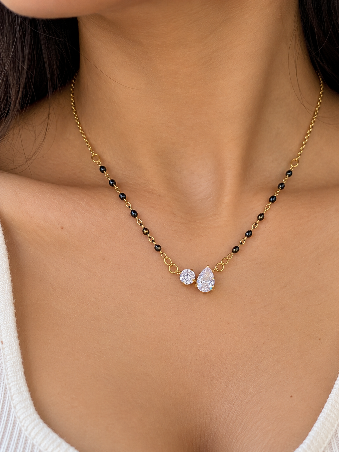 Twindrop Mangalsutra