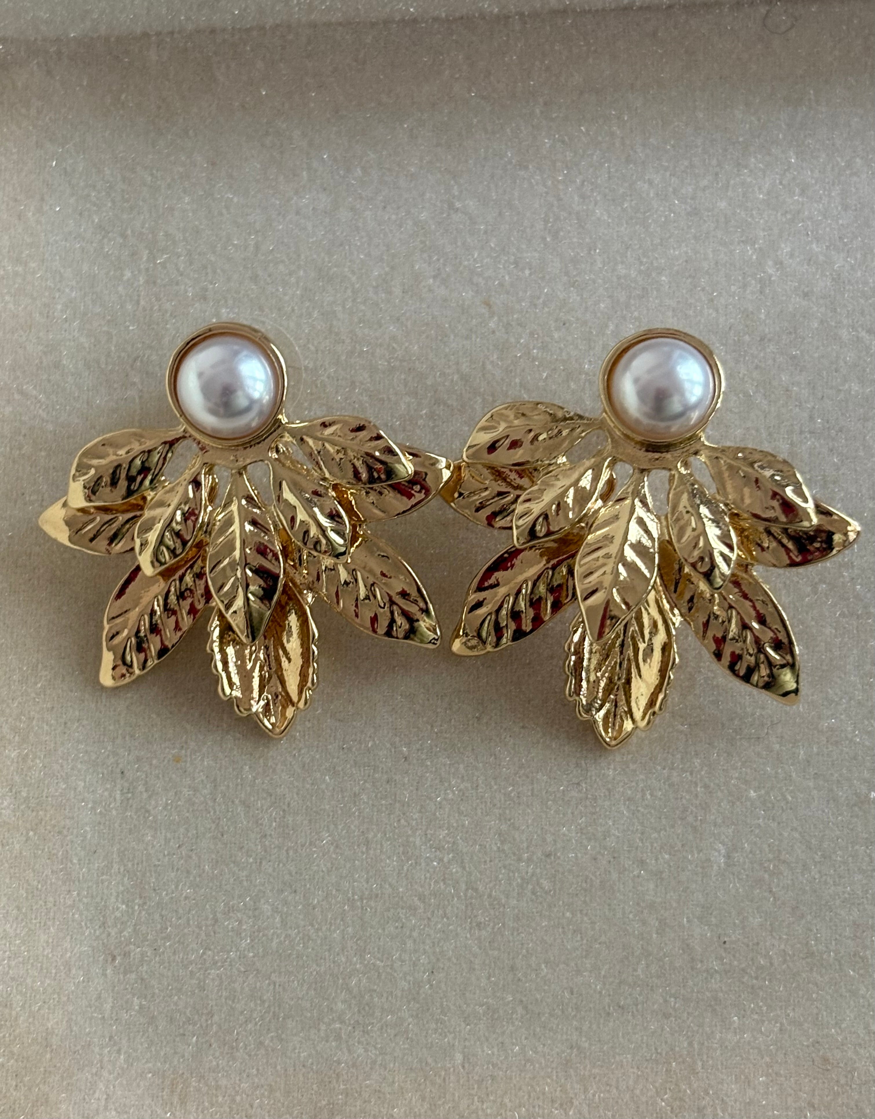 Leaf Bloom Earrings