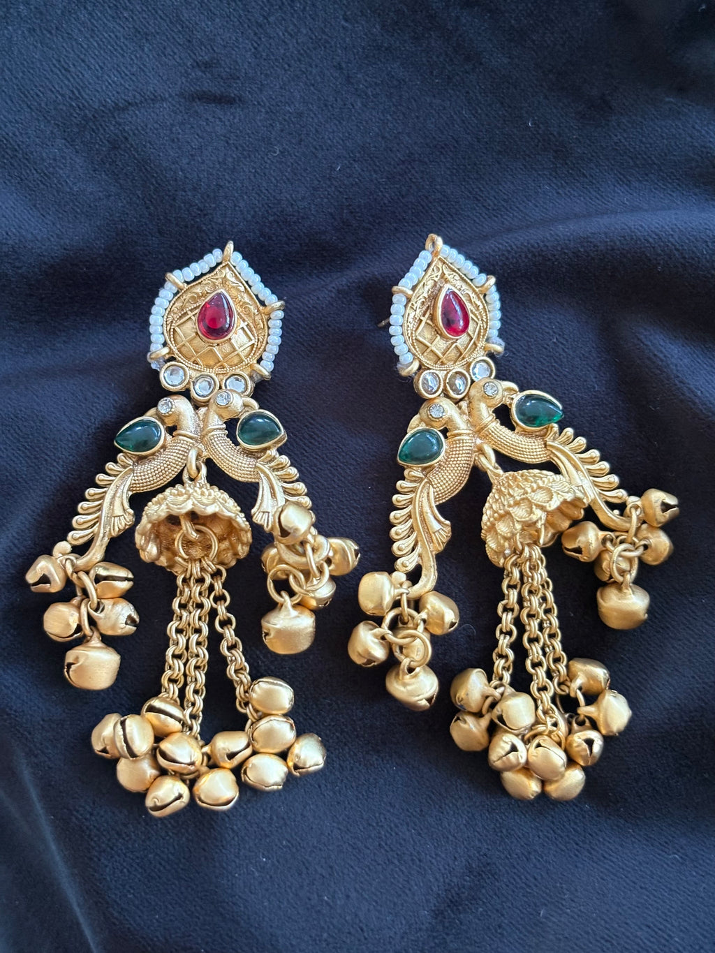 Mayurika Rajwada Jhumkas