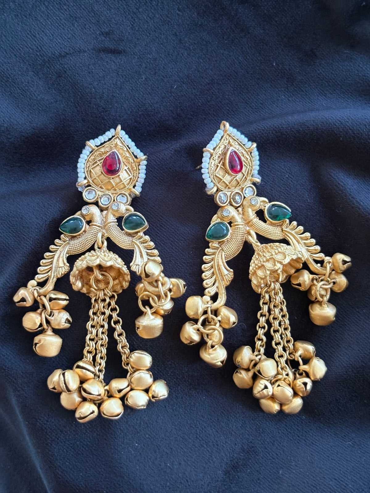 Mayurika Rajwada Jhumkas