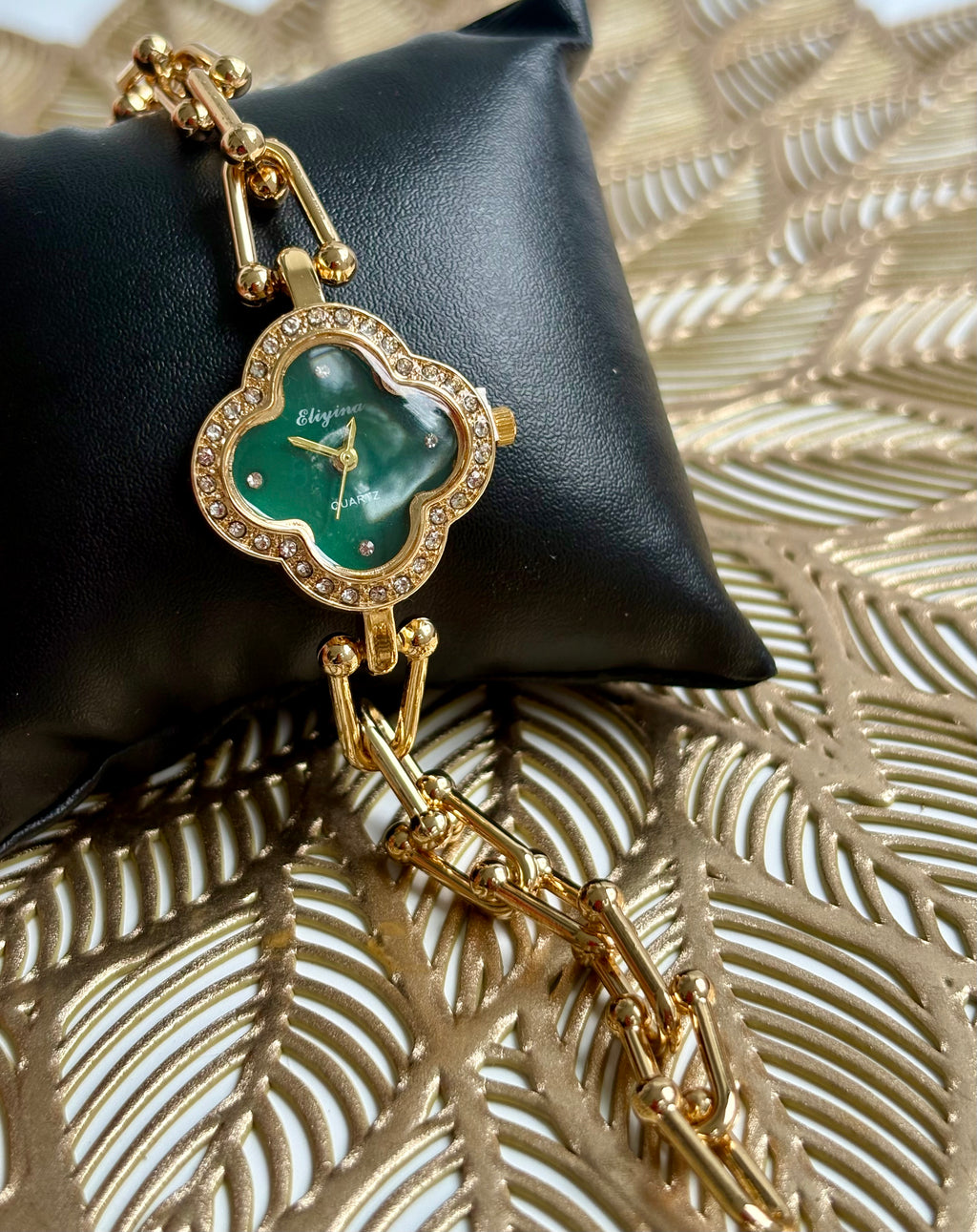 Clover Muse Watch - Green dial