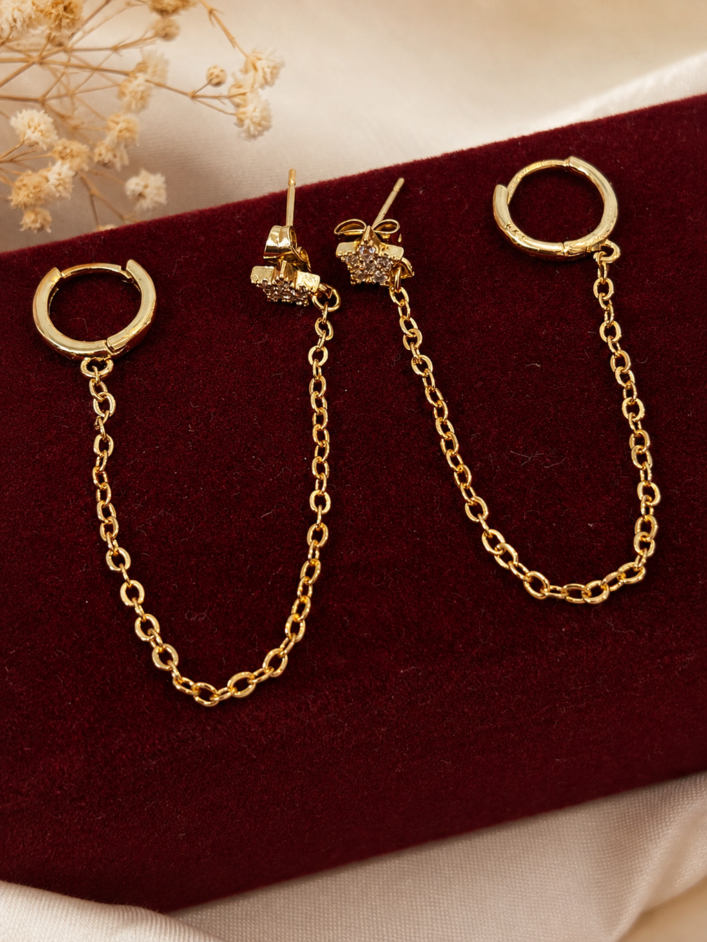 Stardust Connector hoops