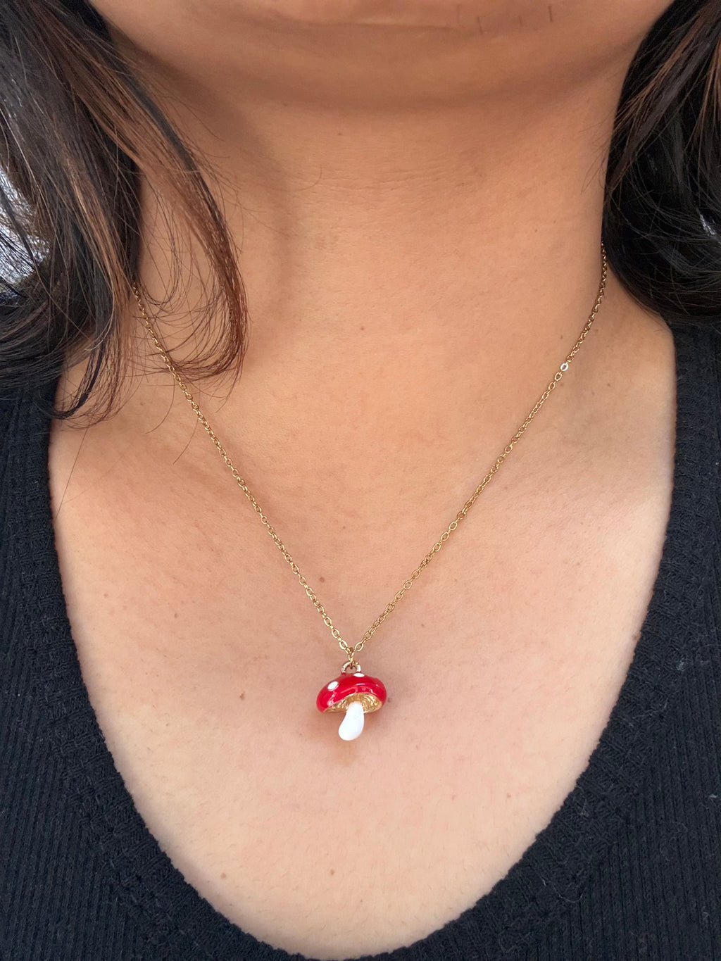 Little Mushroom Necklace