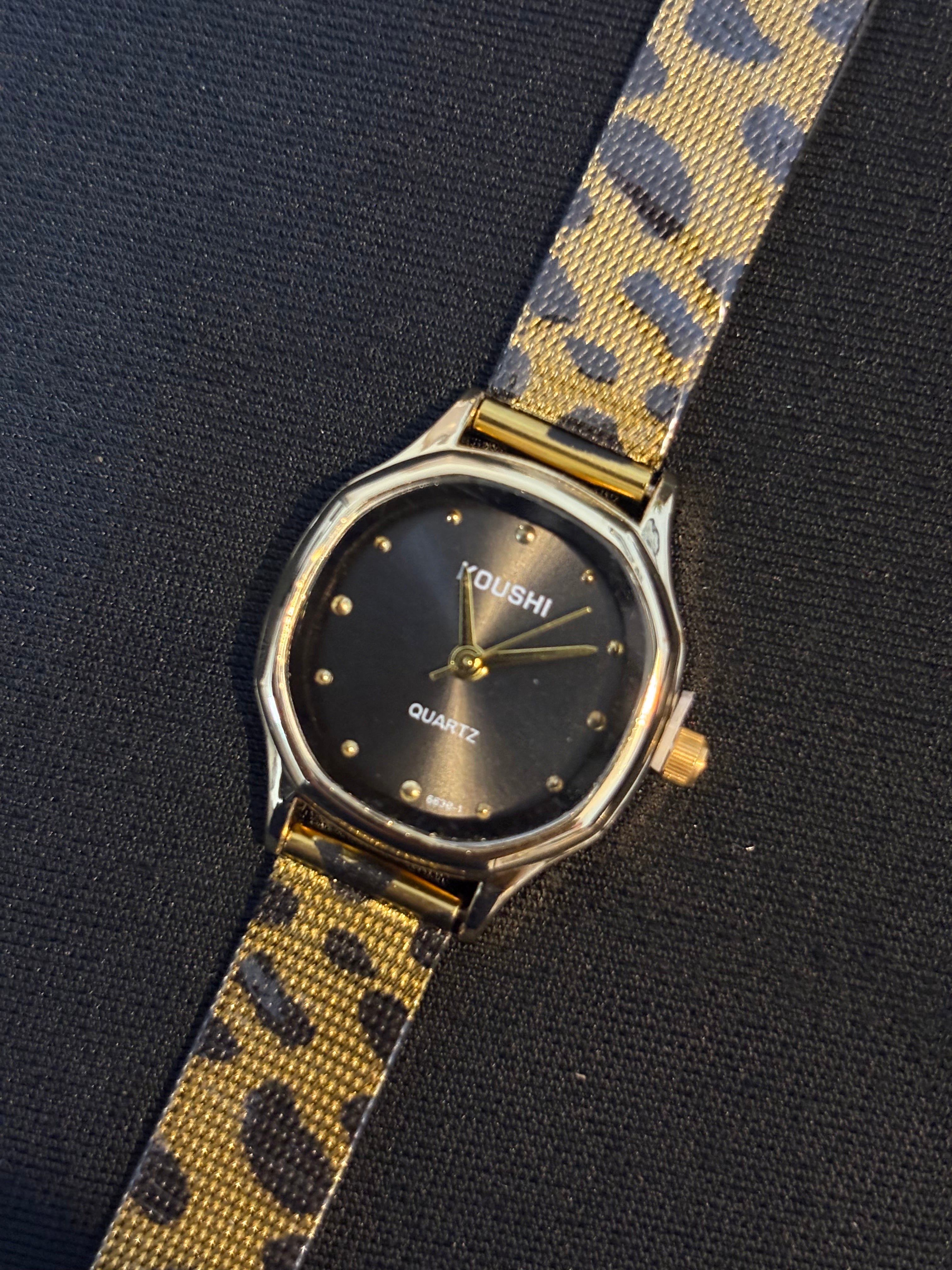 Midnight Leopard Watch