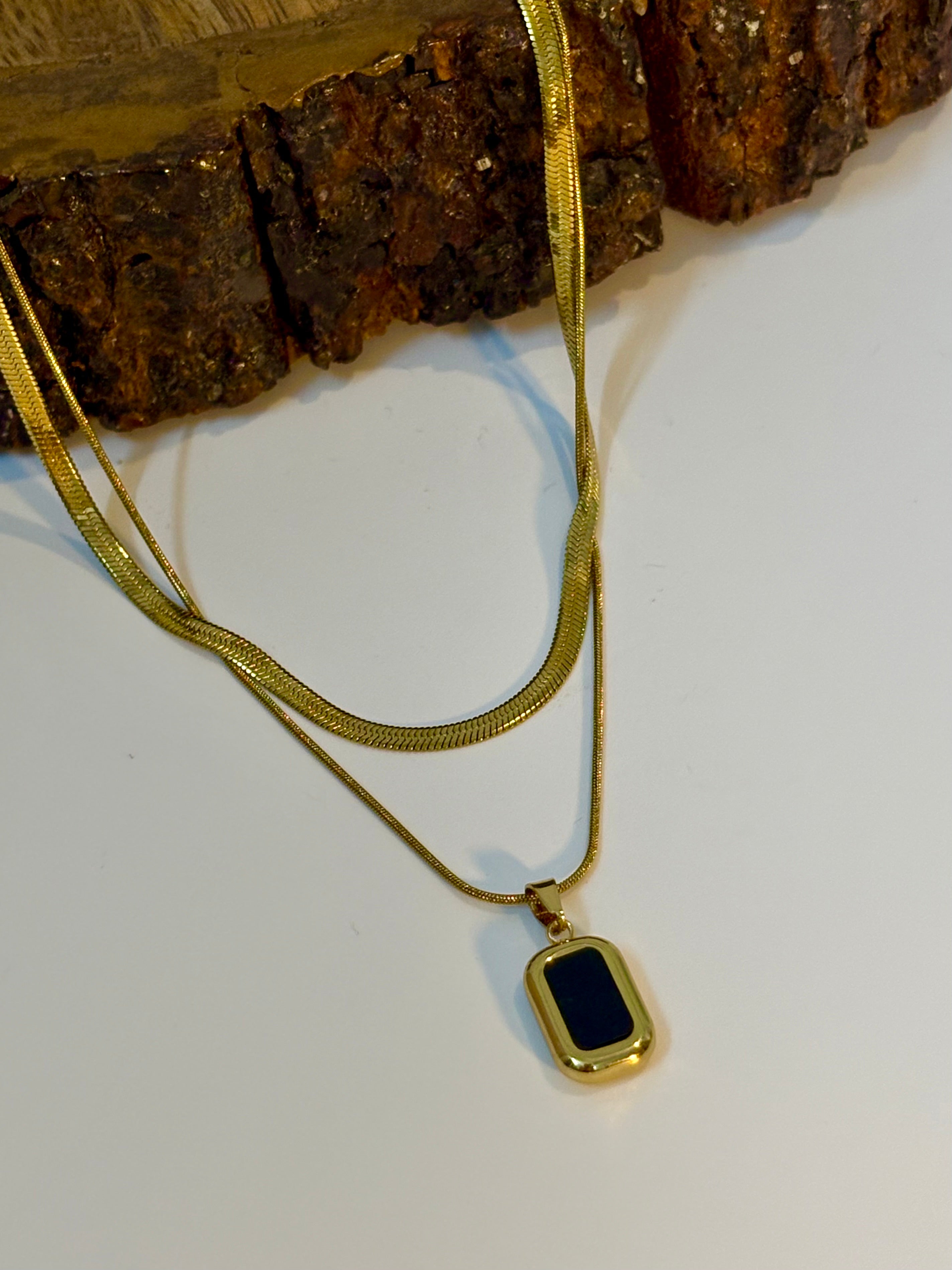 Eclipse Layered Necklace
