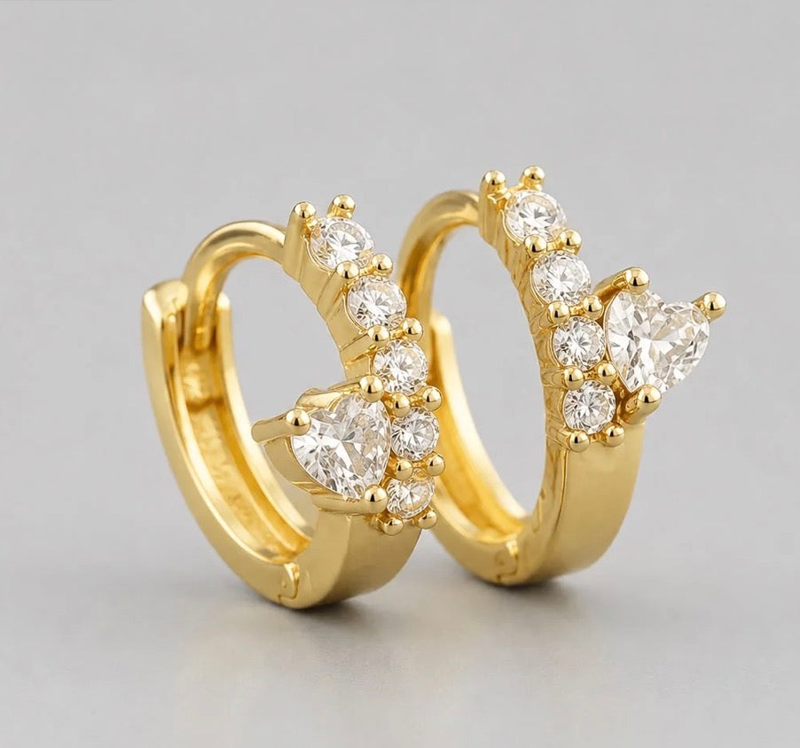 Marquise Piercing Hoops