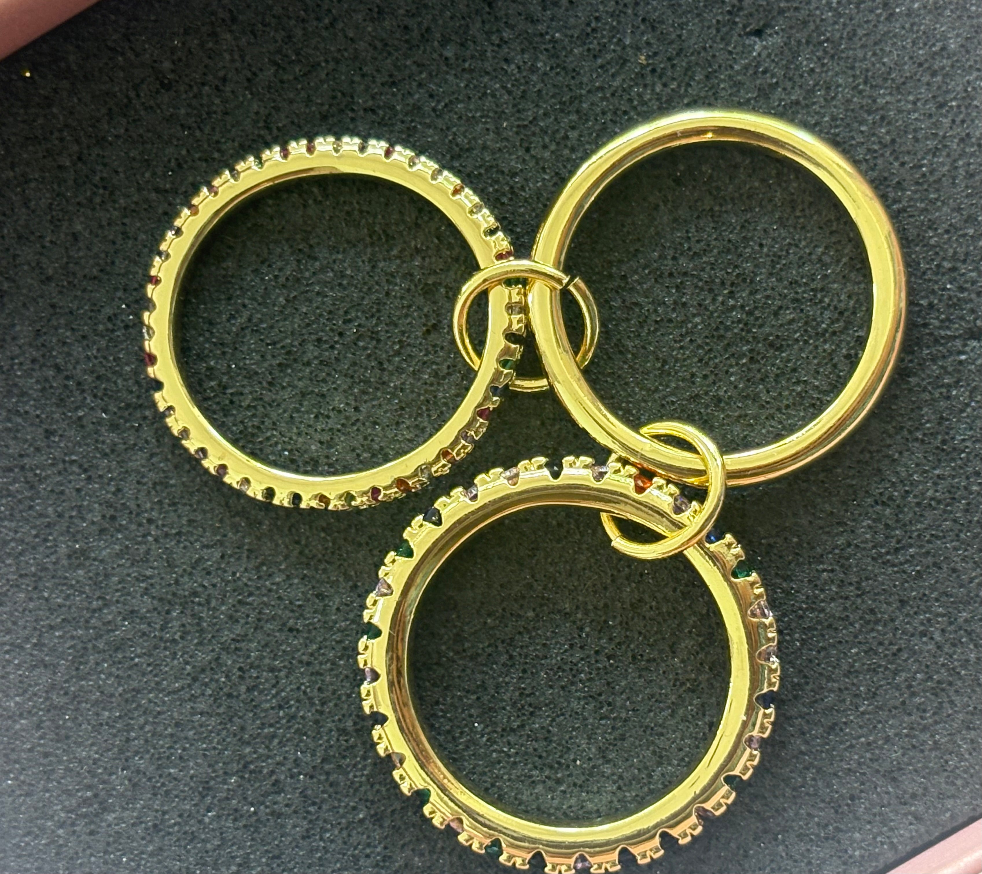Lumiere Stackable Ring in Multicolor