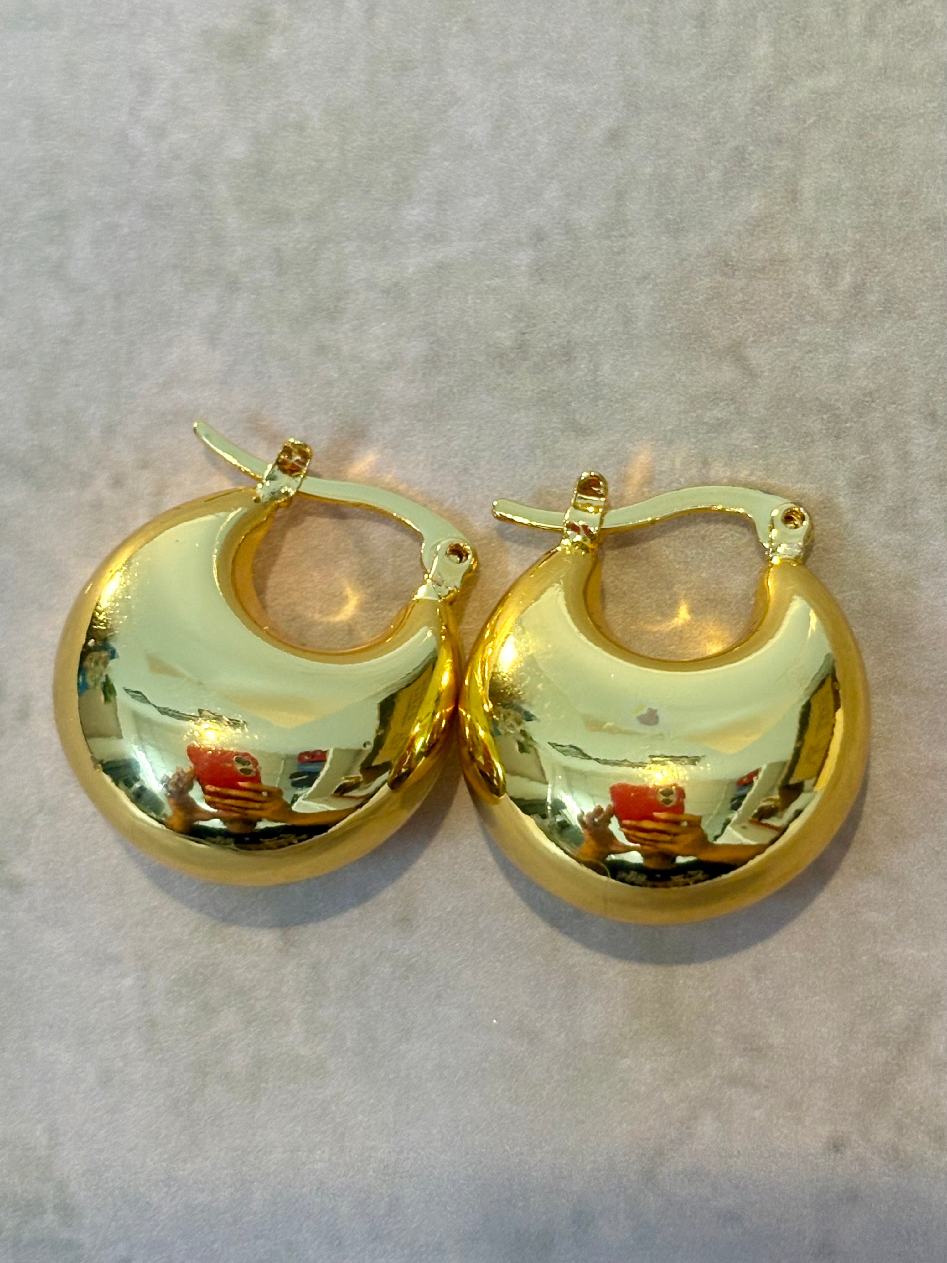 Midi Chunky Hoops