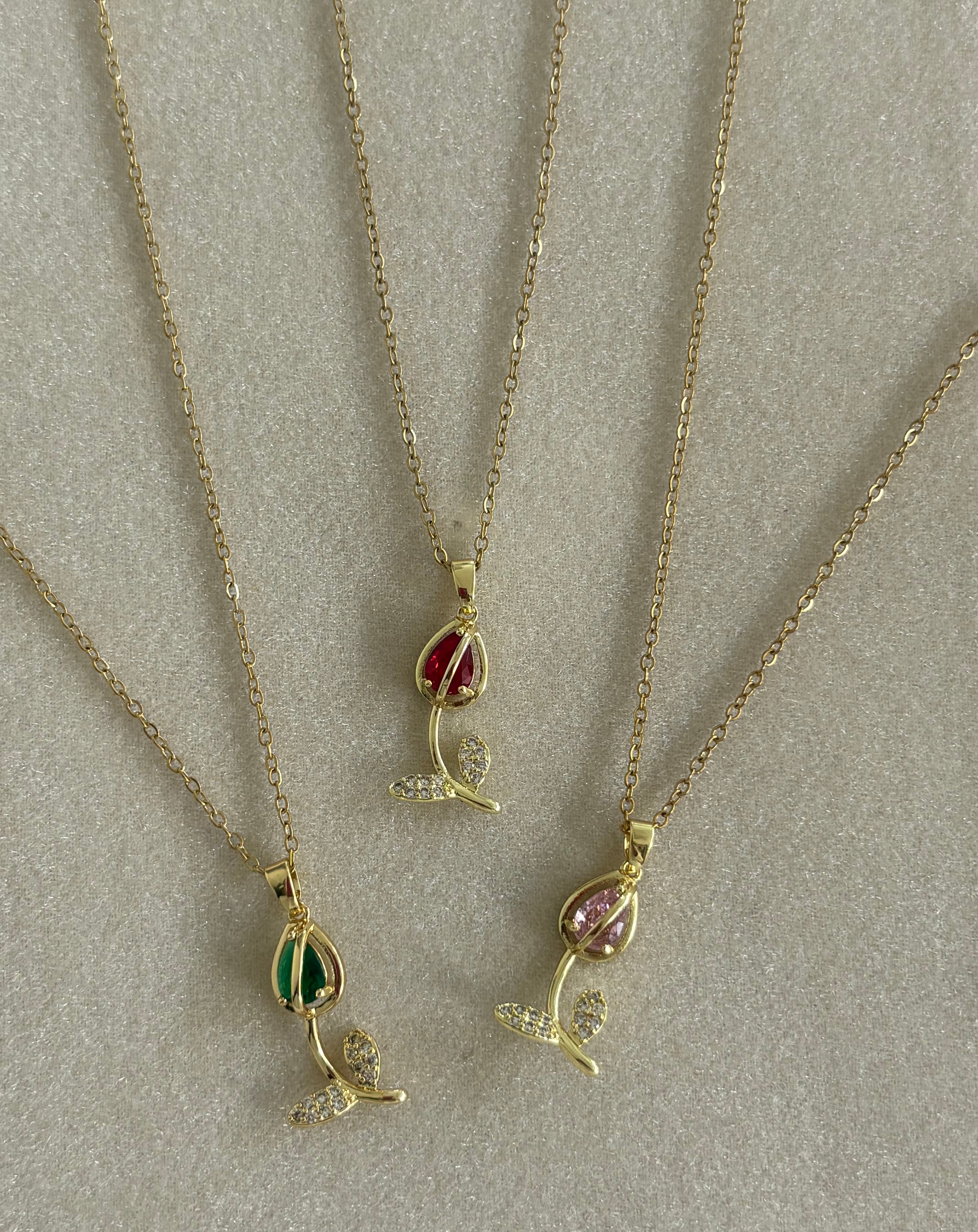 Eternal Tulip Necklace