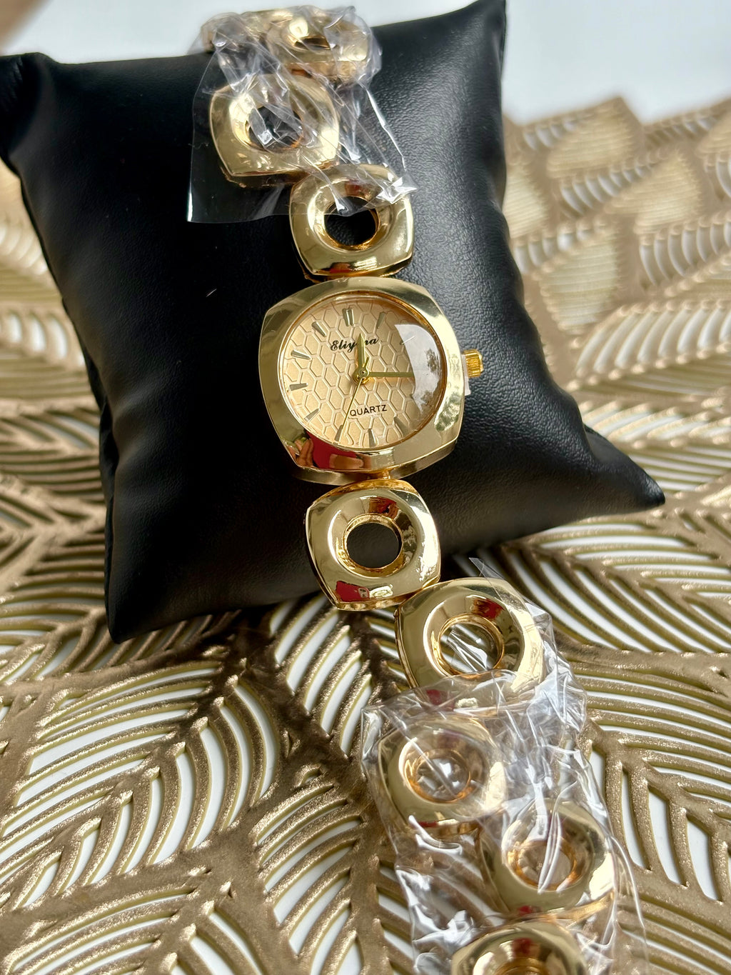 Golden Halo Watch - Off white