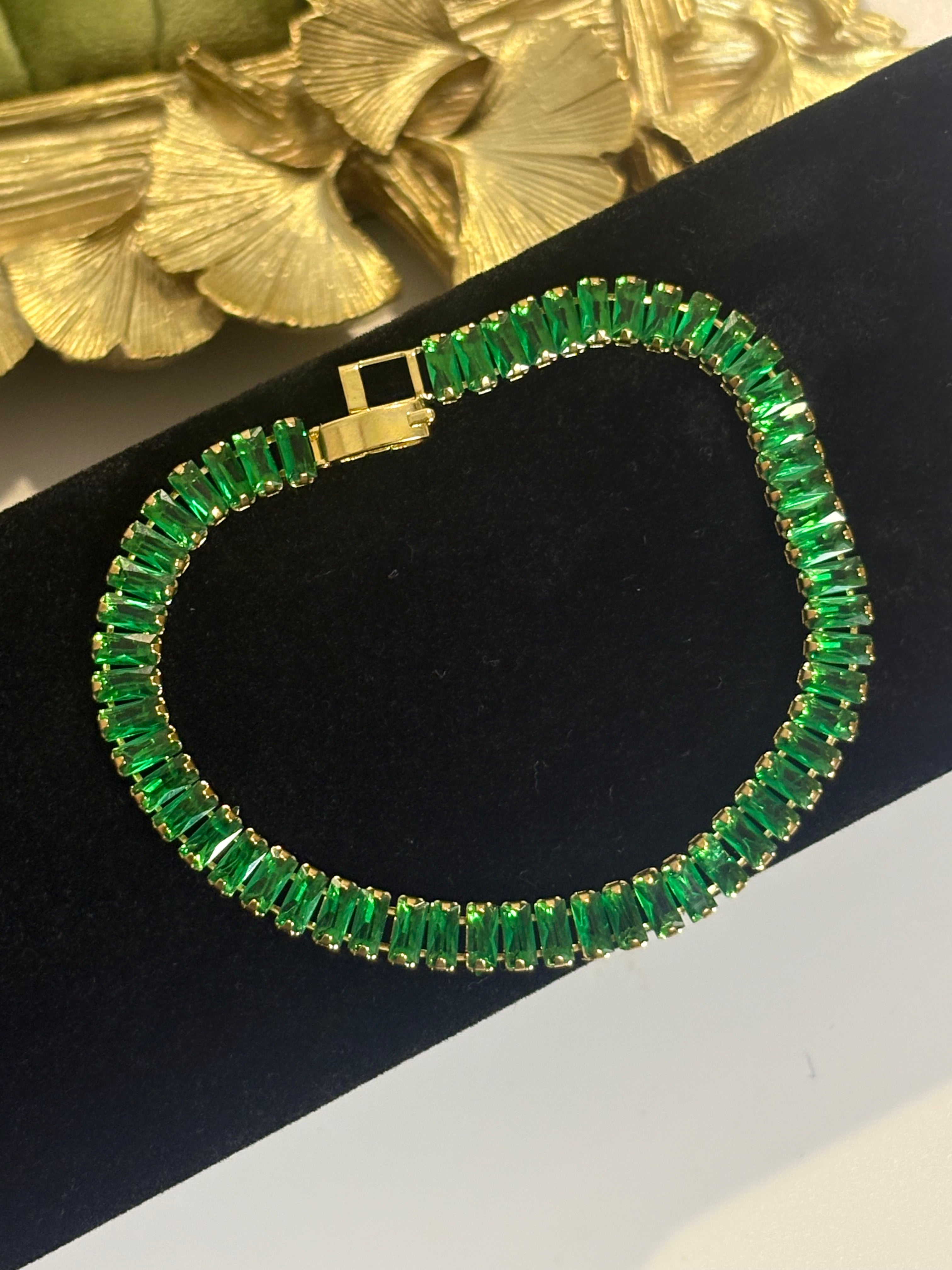 Emerald Tennis Bracelet