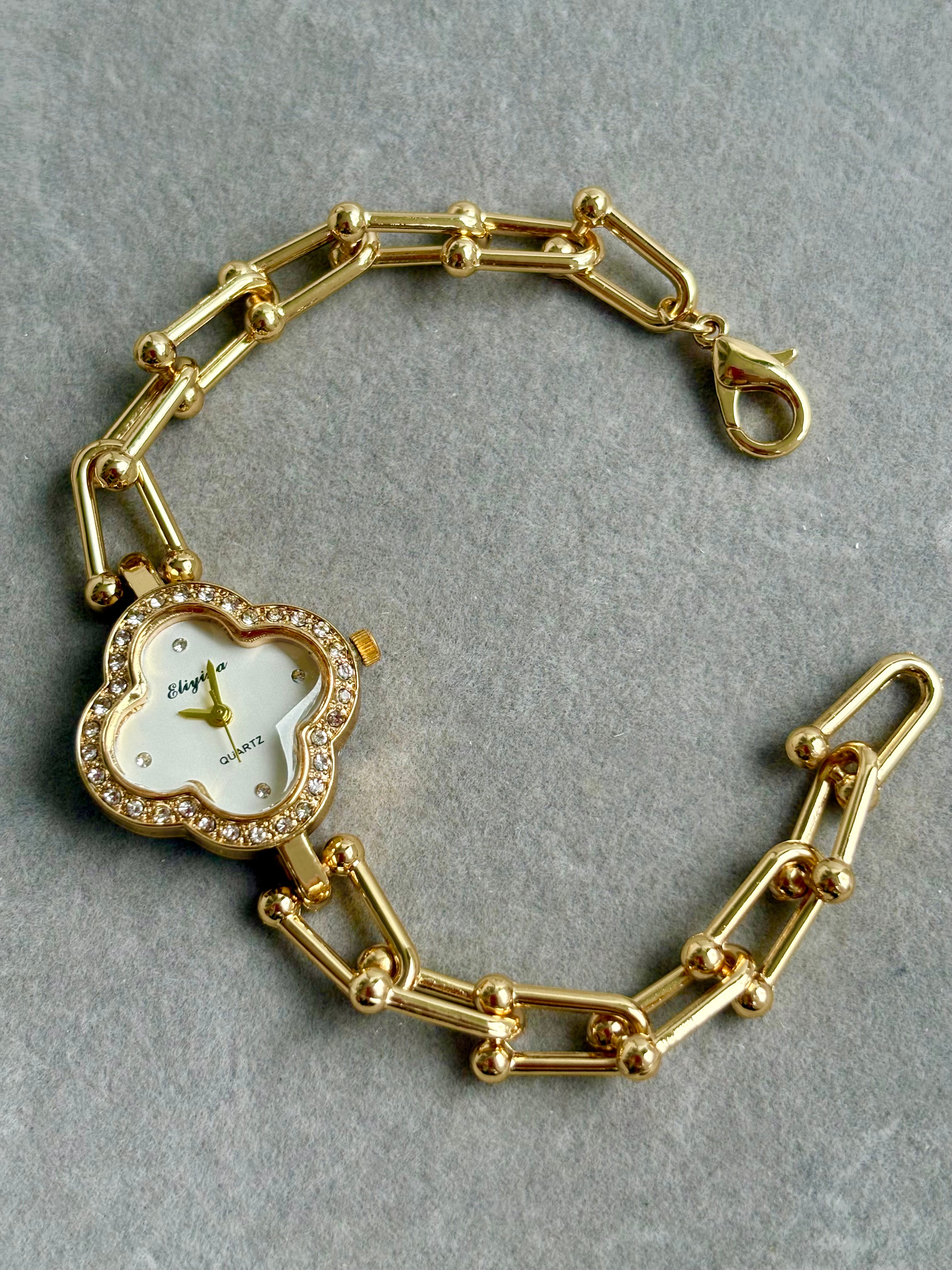 Clover Muse Watch - White dial