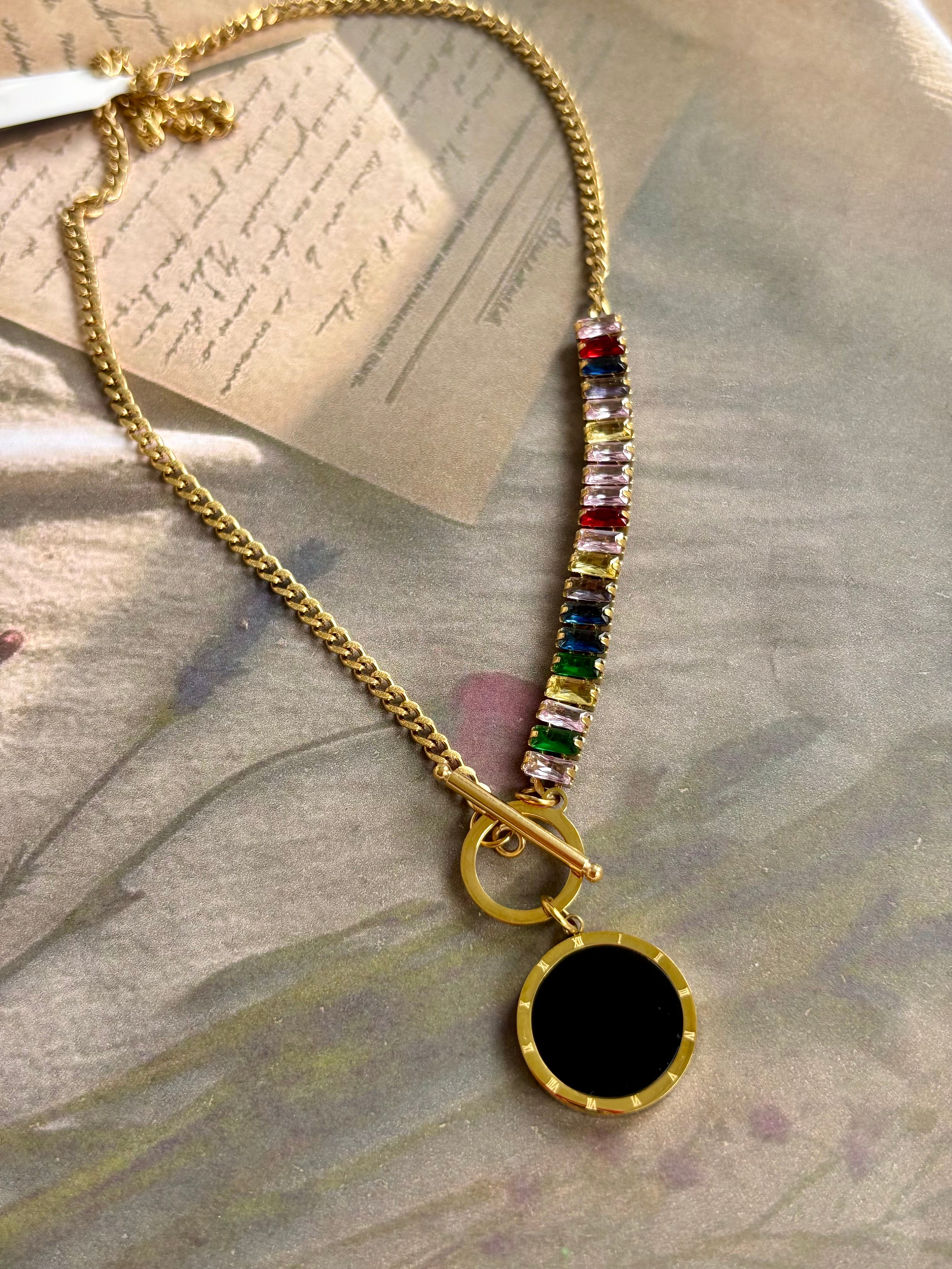 Zoya Reversible Necklace