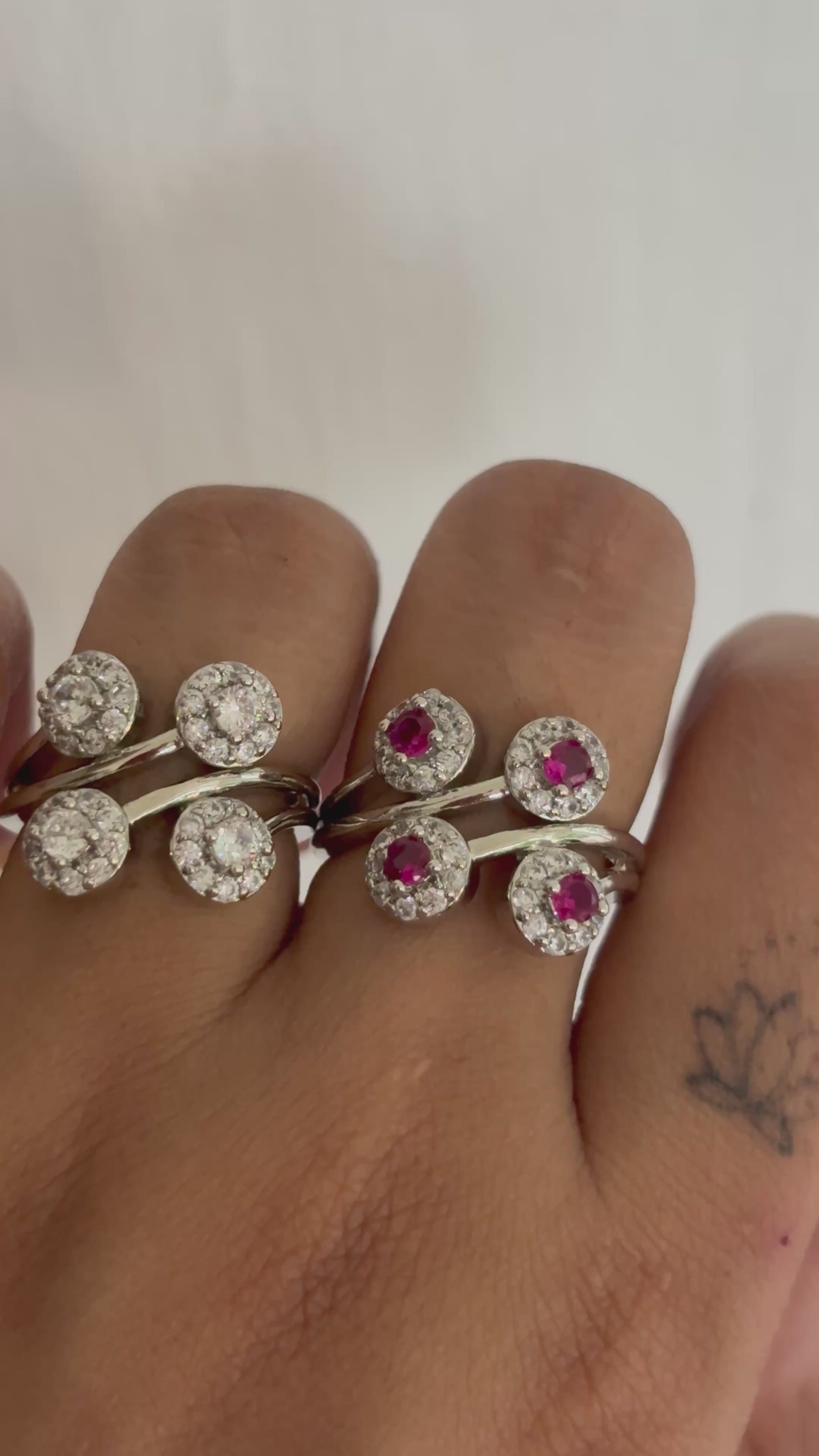 Twin Sparkle Ring