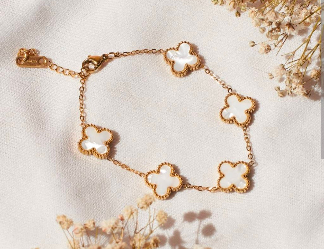 Van Cleef Bracelet in White